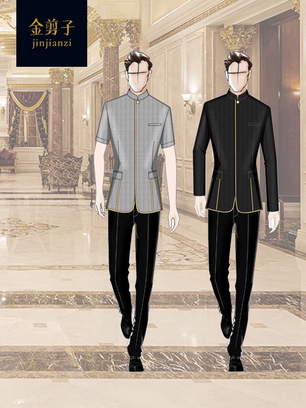 定制秋冬酒店服務員工作服那幾點很重要!-金剪子服飾