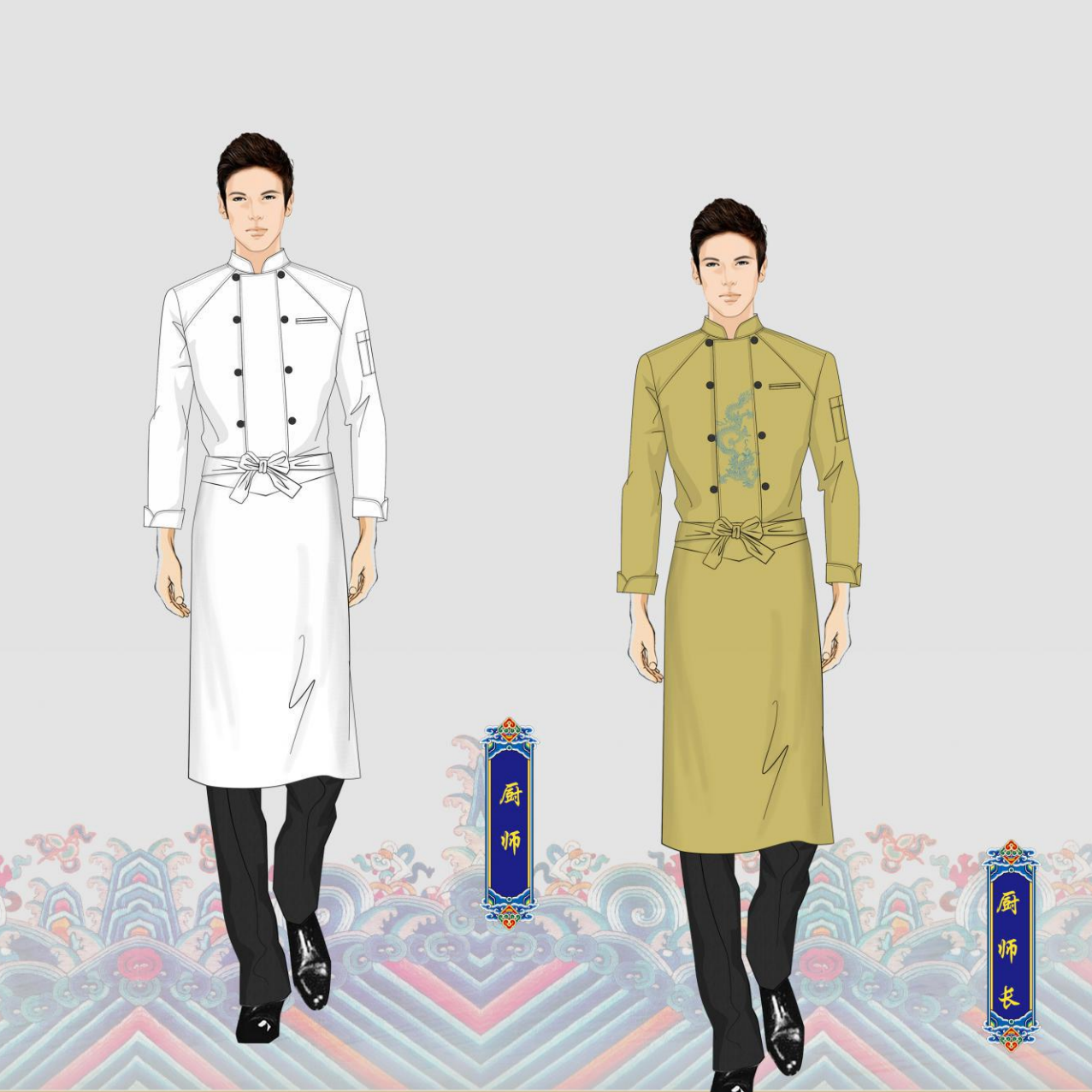 酒店后廚工作服設計的特點有哪些？即將為您揭曉【金剪子服裝】